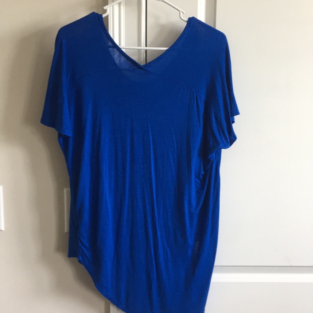 Pink Rose Baltic Blue T